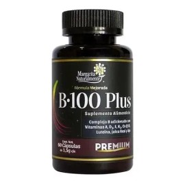 B 100 Plus Premium 60 Caps Margarita Naturalmente                                                                                                     