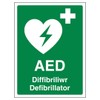 V Safety Welsh/English - AED Emergency Defibrillator 200 x 300