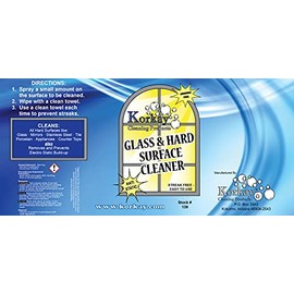 Korkay Glass and Hard Surface Cleaner (1, Quart)