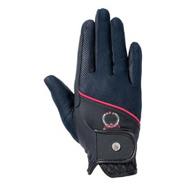 HKM Kids Aymee Riding Gloves Deep Blue 12 Years
