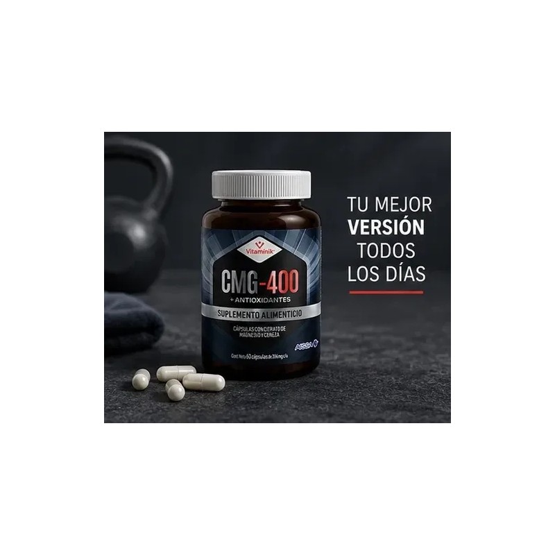 Citrato De Magnesio 400mg Cápsulas