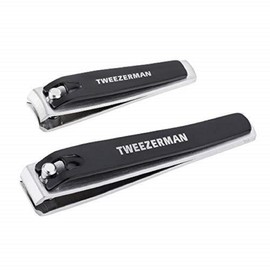 Tweezerman Stainless Steel Combo Set with Fingernail and Toenail Clippers