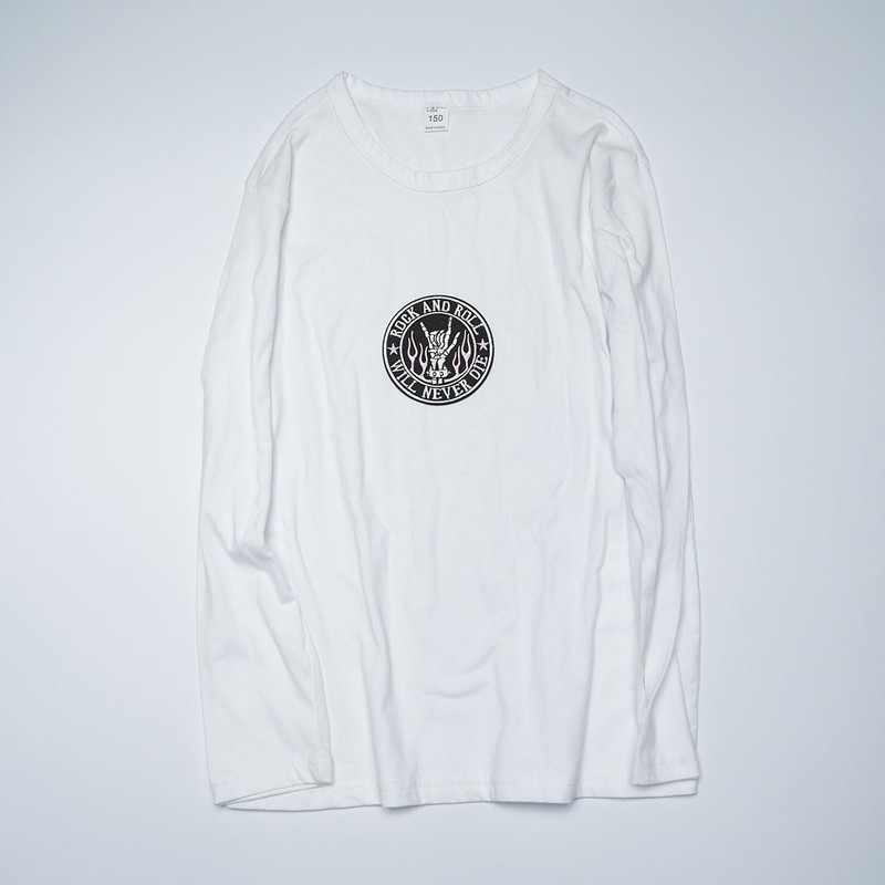 1 X Rock Emblem Embroidered Hot Melt Patch Clothes Hat