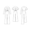 Know Me Misses' and Women's Jumpsuit Sewing Pattern Kit by