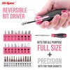 Hi-Spec 42pc Pink Household DIY Tool Set for Women. Home,