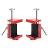 2Pcs Cabinet Clamps Firm Fixing Easy Operation Rugged Portable Face