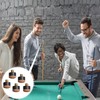 20 Pcs Pool Cue Tips Hard Leather Screw-on Tips,Screw on