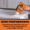 Gorilla All Purpose Wood Filler, 6oz Tube, White (Pack of