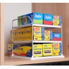 EVERIE Extendable 3-Tier Holder for Heavy Items, Jars, Bottles, Cans,
