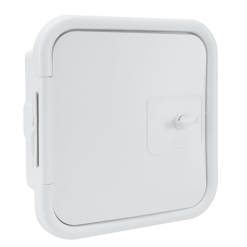 RecPro RV Exterior Shower Box with Hot & Cold Faucet