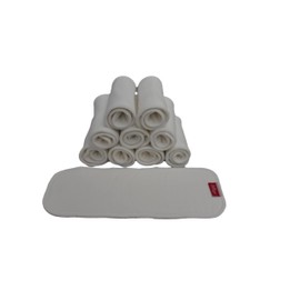 Bellissimo Baby™ Bamboo 4 Layer Inserts 10 Pack ☆ Super Soft Booster for Reusable Cloth Nappy Nappies…