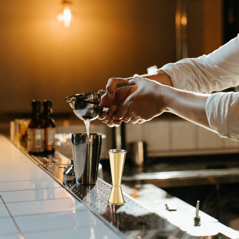 Jigger for Bartending, Briout Double Cocktail Jigger Japanese Premium 304