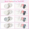 AIMEILI Pearl Effect Nail Powder 4 Farben Chrome Nägel Puder