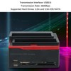 Hard Drive Docking Station USB2.0 Dual Bay 12TB Support OTB