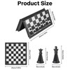 Magnetic Chess Game, Foldable Chess Board, Small Travel Chess, Children