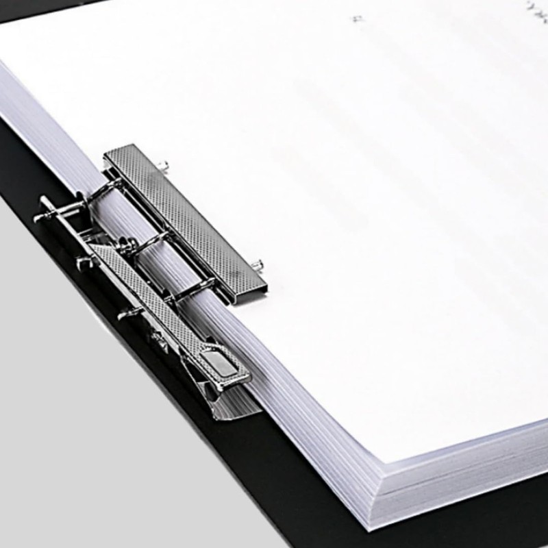 A4 Double Strong Clips File Folder Report Cover, Punchless Binder,