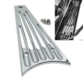 Motorcycle Chrome CNC Frame Grill Cover Fits For Harley Touring Road King FLHR Road Glide FLTRX Street Glide FLHX Electra Glide FLHT 2014 2015 2016