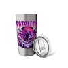 Fatality Grim Reaper Cemetery Horror Dark Theme Stainless Steel Insulated