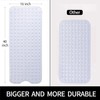 N/A Non-Slip Bathtu Mat (40 X 16) Extra Long Drain