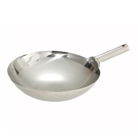 14" Japanese Style Stainless Steel Wok