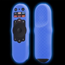 LEFXMOPHY for Vizio XRT270 Remote Case 2023 TV Remote XRT270 Smart TV Blue Cover Glow in Dark Sleeve