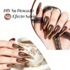 CHERIMOYA Esmalte de Uñas de Gel Ojos de Dorado Marrón