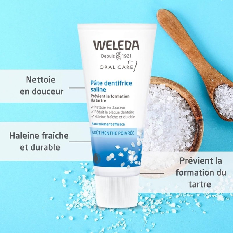 Weleda Salt toothpaste - Anti tartar 2x75ml or 150ml
