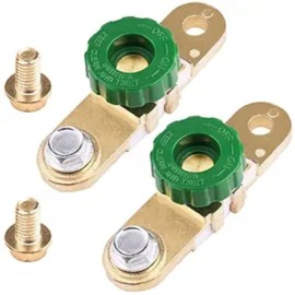 NoBrand Side Post Battery Disconnect Switch for Auto Truck RV Boat Marine-2 Pcs