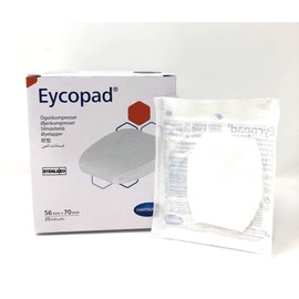 Eycopad 56x70 mm Eye Compresses Sterile Pack of 25)