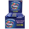 Tums Antacid Extra Strength 750, Assorted Berries, 12 Rolls Per