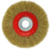 Dapetz® 150mm 6" Bench Grinder Wire Wheel – Brassed Crimped