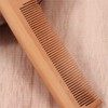 Vctitil 3pcs Natural Wooden Sharp-Tail Comb Anti-Static Fine Tooth Comb
