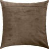 Brvsk Cacao. Upholstery Cushion Back for Sewing Pillowcases, Size 40×40