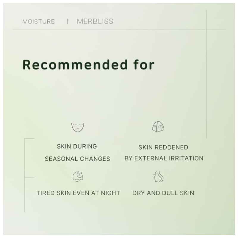 MERBLISS Wedding Dress Soothing Fresh Mask 25ml*5sheets