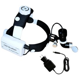 KASHSURG 10 Watt ENT Surgical LED Headlight for Doctors Hospital and Multi Purpose (Adjustable Focus of Light).