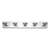 Ship in USA,31" Modern Chrome 5-Light LED Vanity Light,Square Acrylic