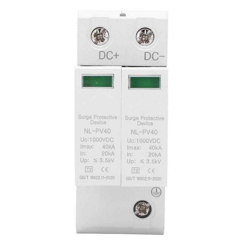 2P Surge Protective Device 20 To 40KA Flame Retardant 36mm