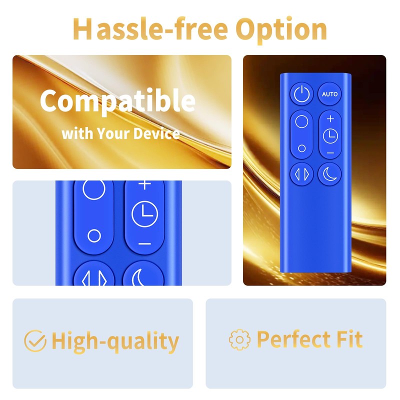 CLVIZCXOM Fan Remote Control Replacement for Dyson Pure Cool DP01