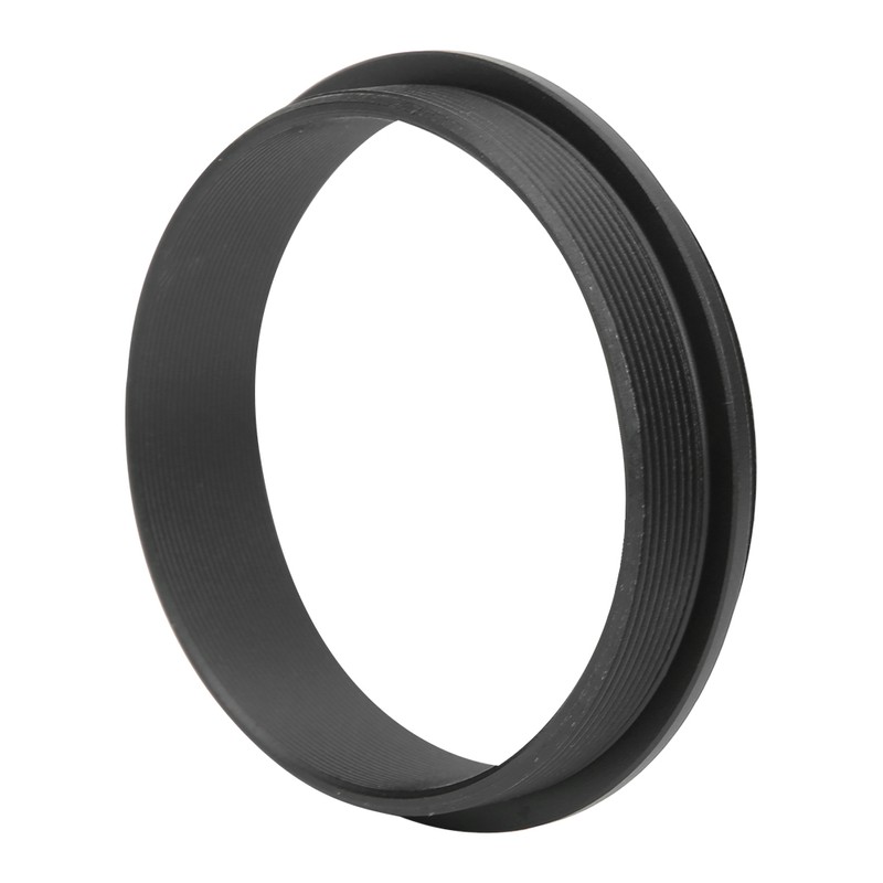 M48‑M48 Male to Male Adapter Ring Aluminium Alloy Black 48mm