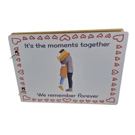 Moments Together We Remember Forever Couples Scrapbook - Husband & Wife