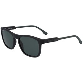Lacoste Men's L604SND Sunglasses, Matte Black/Green, One Size