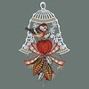 Raebel Window Decoration Lace Plauen Embroidery Christmas Lace Picture Window