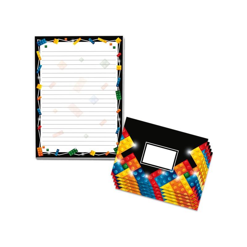 Writing Paper Set Writing Pad Lined with Envelope for Girls