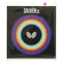 バタフライ(Butterfly) 卓球 ラバー スレイバー・EL 高弾性スポンジ レッド(006) 中 05380