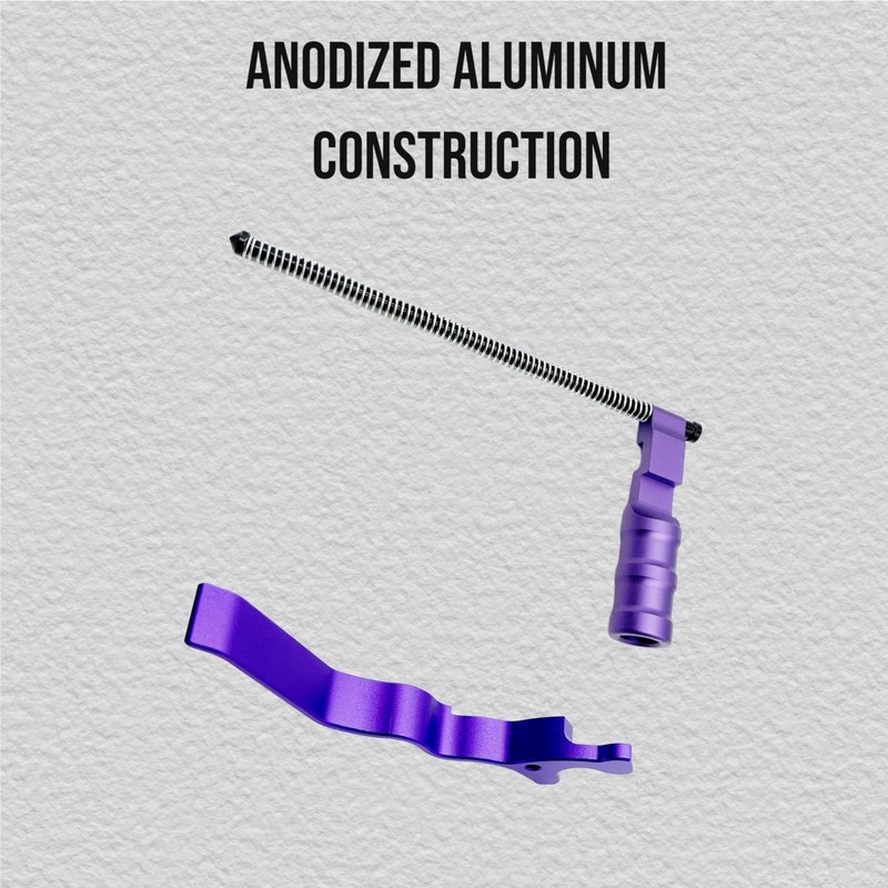 BZGREEN Extended Lever and Handle for 10-22 Combo (Purple)