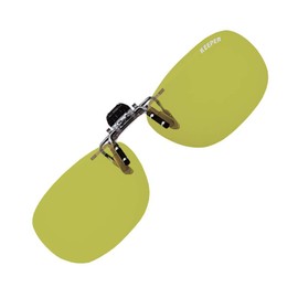 Cliponkeeper 9324 Keeper, Made in Japan, Clip-on Sunglasses, Sunglasses, UV Protection, Ultra Lightweight, Flip-up Type, Unisex, (Except for Yellow, Clear, Polarized Function), green