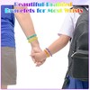 Liliful 30 Set Back to School Bracelets Neon Friendship Bracelets