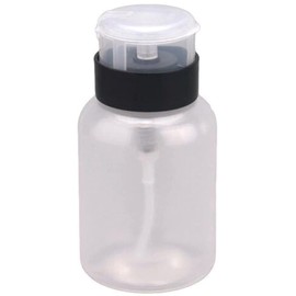 Transparent 210ml Nail Polish Remover Dispenser, Push Down Cleanser Bottle, Nail Polish Remover Bottle Container Nail Polish Removers For Nail Polish And Makeup Remover Nail Art Tool Travel Nice