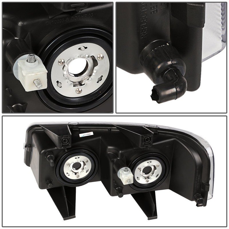 Auto Dynasty Headlights Assembly Headlamp Replacement Compatible with Chevy Express