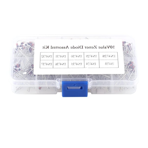 Efficient 3.3V~7.5V Professional Zener Diode Assortment Kit, Diode Assortment Kit,